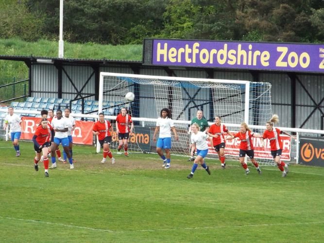Enfield Town LFC v Luton Town LFC. Eastern League