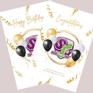 She Kicks Gift Subscription Card