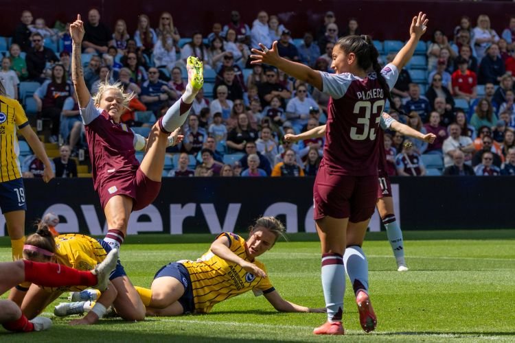 Barcleys Womens super league- Aston Villa v Brighton & Hove Albion
Birmingham, England, 9th May 2025