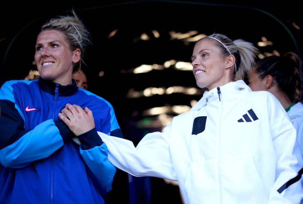 Millie Bright and Rachel Daly talk Chelsea historic win and Mental Health Awareness Week