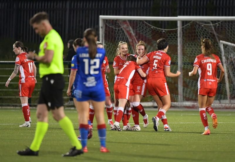Cliftonville v Linfield, Sports Direct Women's Premiership
