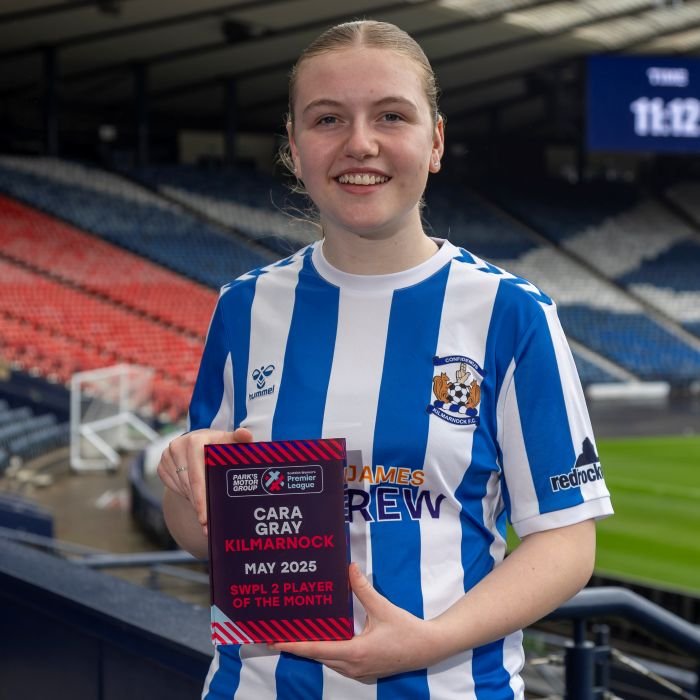 SWPL2 Player of the Month May 2025, cara Gray
