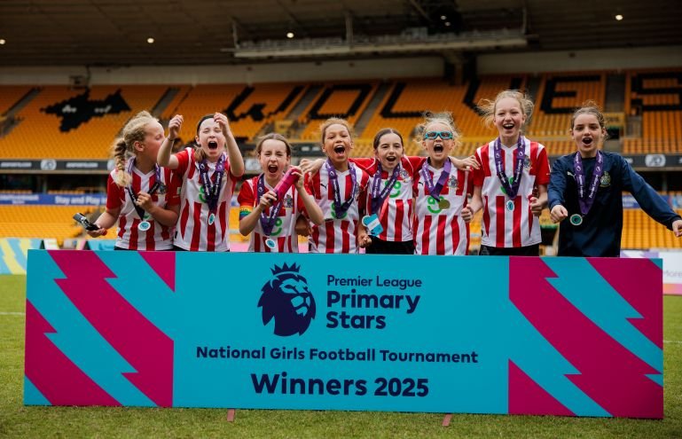 Molineux hosts Premier League Primary Stars Girls' Tournament
