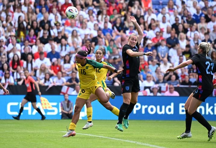 England v Jamaica - Women's International Friendly LEICESTER, ENGLAND - JUNE 29: