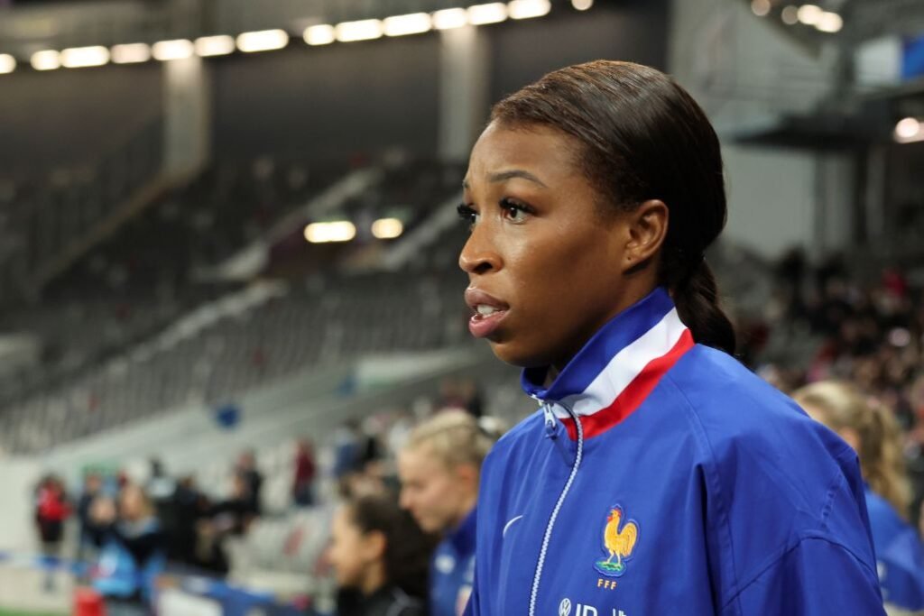 France's two-goal Grace Geyoro