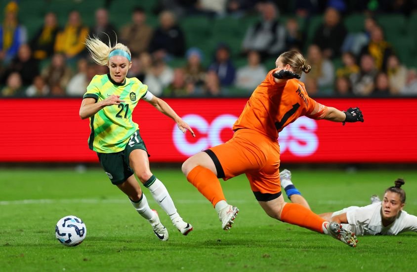 Matildas v Slovenia PERTH AUSTRALIA   JUNE 26