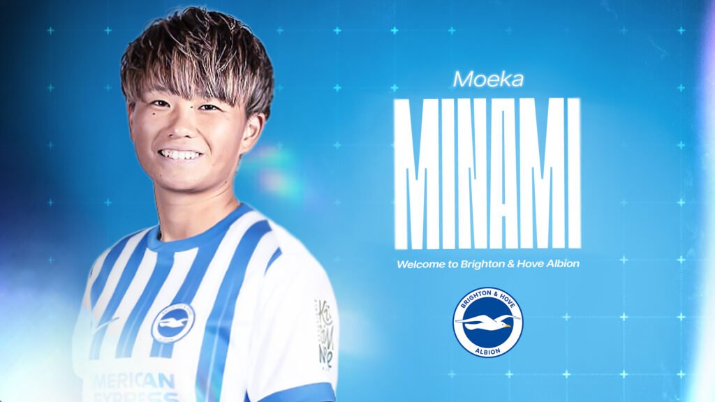 Brighton women's new signing, Moeka Minami