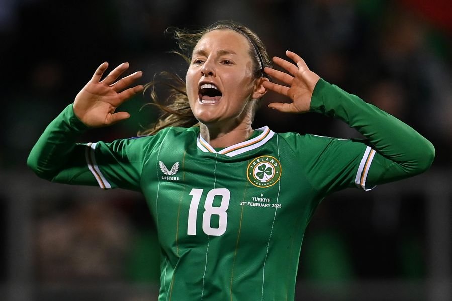 Republic of Ireland Women's International Player of the Year, Kyra Carusa
