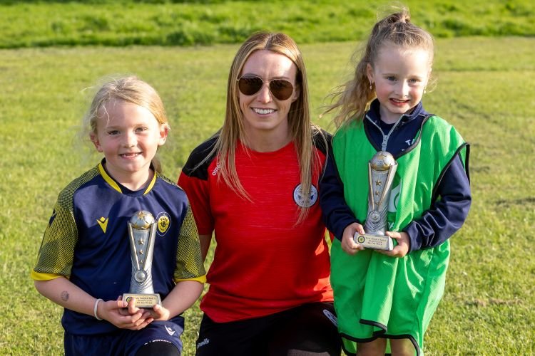 Clare Docherty nominates TASS Thistle Girls for training gear prize