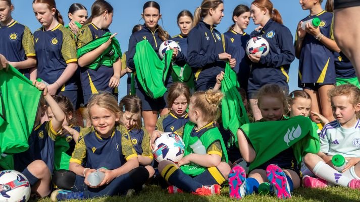 Clare Docherty nominates TASS Thistle Girls for training gear prize