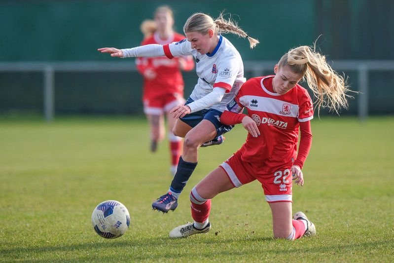 AFC Fylde v Middlesbrough 16 Feb 25 womensfootballmagazinecom AFC Fylde v Middlesbrough FA Women's National league - 16 Feb 25