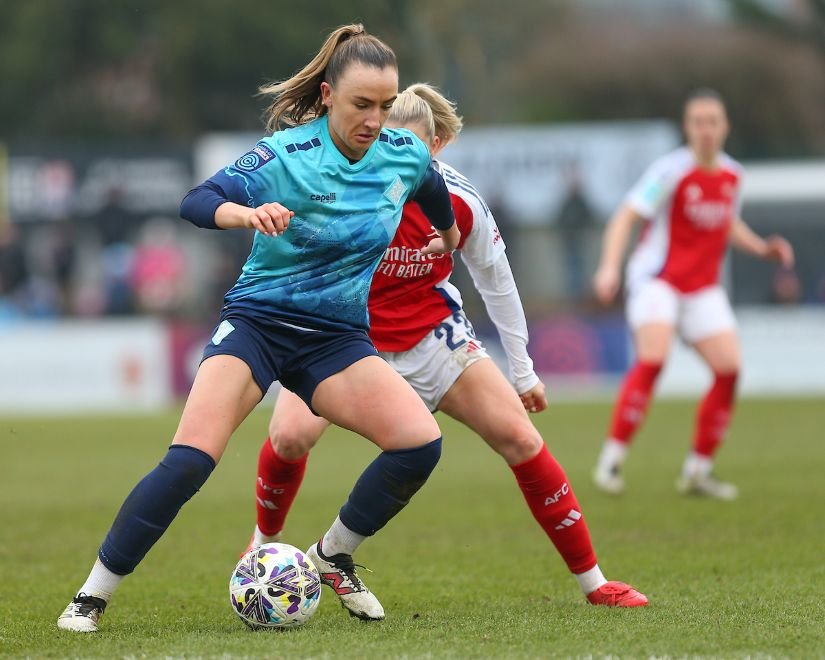Adobe Womens FA Cup Arsenal v London City Lionesses Mangata Pay UK Stadium Meadow Park womensfootballmagazinecom London City Lionesses new permanent signing Teyah Goldie