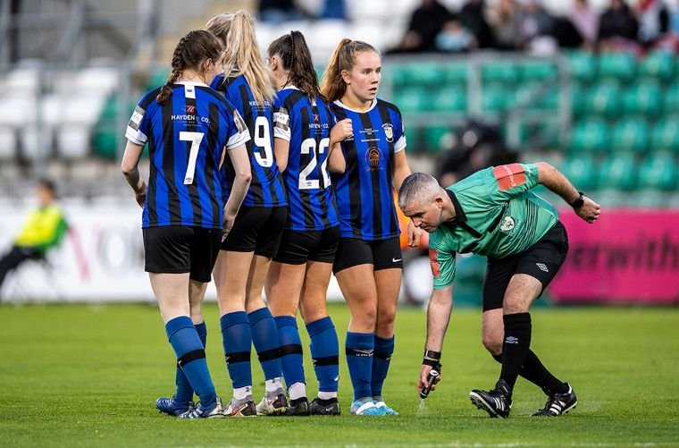 Athlone Town who host Cardiff City in a UEFA Womens Champions League 1st qualifying round group semi final