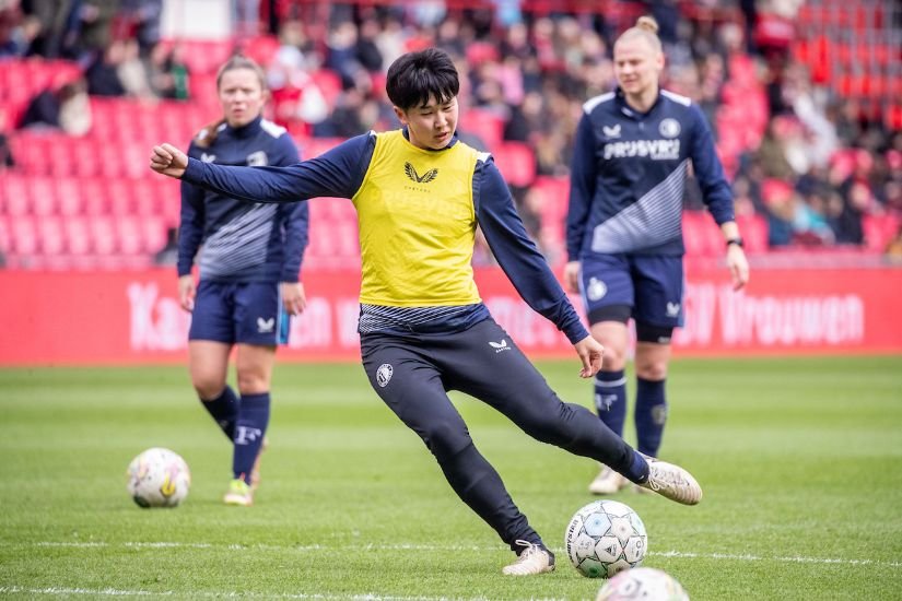 Azerion Vrouwen Eredivisie - PSV v Feyenoord - Philips Stadion Eindhoven, Netherlands, March 24th 2024: