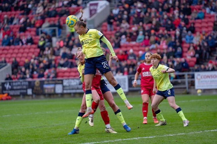 Paige Peake who has moved back to Ipswich Town