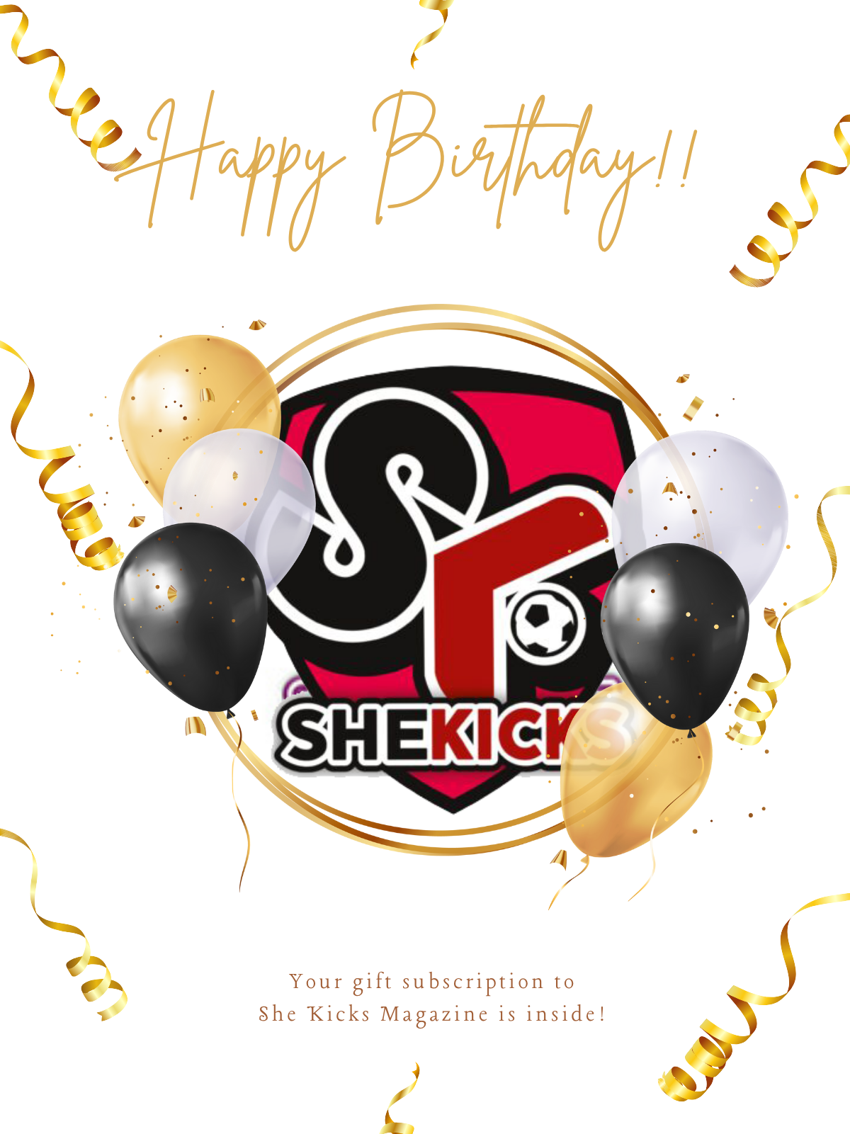 She Kicks Gift Subscription