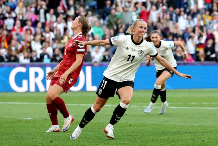 Germany v Denmark   UEFA Womens EURO 2025 Group C BASEL SWITZERLAND   JULY 08