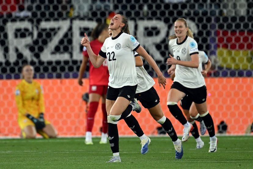 Germany v Poland UEFA Womens EURO 2025 Group C ST GALLEN SWITZERLAND   JULY 04