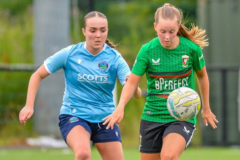 Glentoran v Greenisland Irish FA Womens Challenge Cup