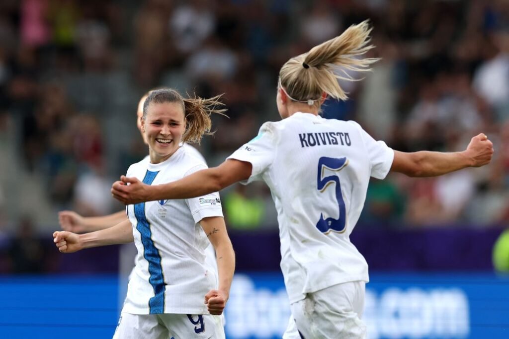 Iceland v Finland - UEFA Women's EURO 2025 Group A THUN, SWITZERLAND - JULY 02: