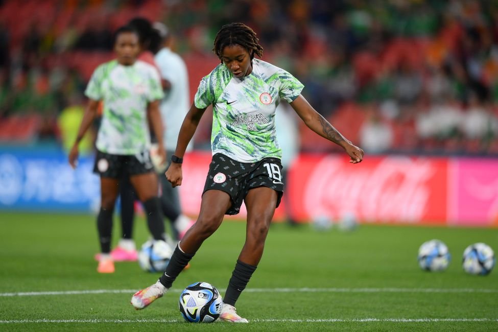 Jennifer Echegini who scored the decisive goal for Nigeria