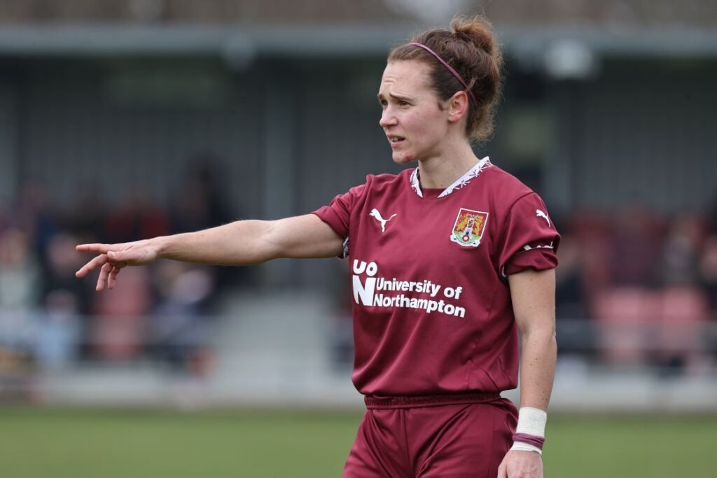 Northampton Towns Jade Bell who scored three minutes into their opening pre season game