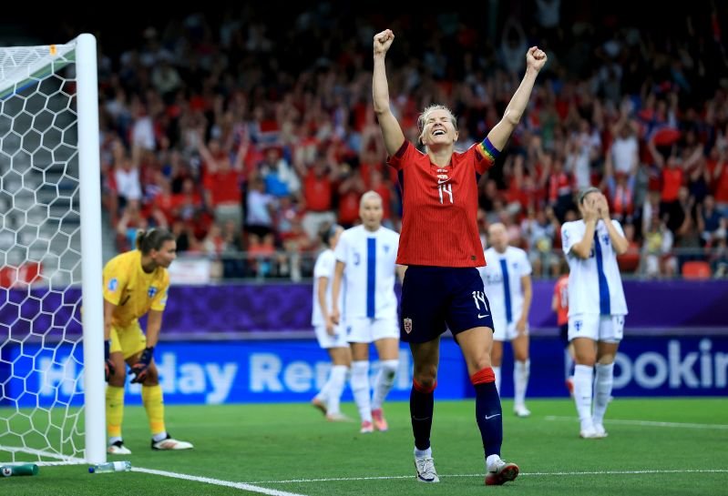 Norway v Finland - UEFA Women's EURO 2025 Group A SION, SWITZERLAND - JULY 06: