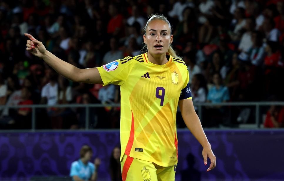 Portugal v Belgium UEFA Women's EURO 2025 Group B
SION, SWITZERLAND - JULY 11: 