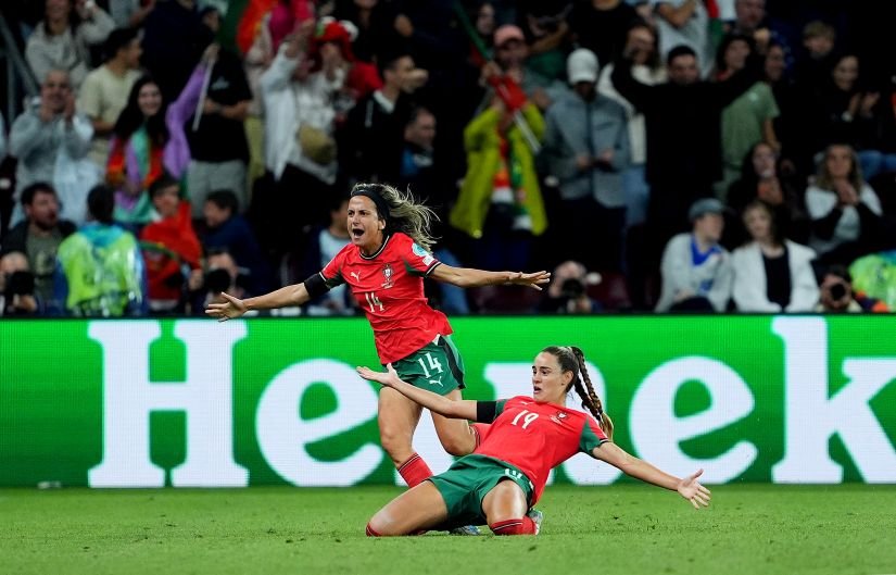 Portugal v Italy   UEFA Women's EURO 2025 Group B
GENEVA, SWITZERLAND - JULY 07: 