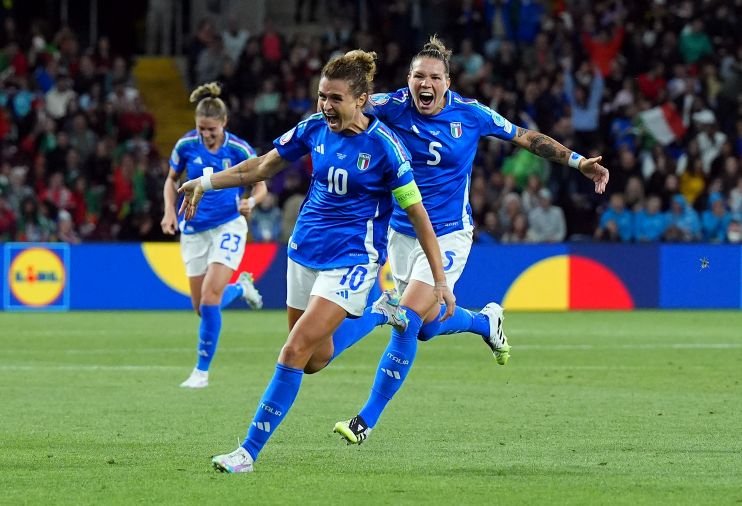 Portugal v Italy   UEFA Women's EURO 2025 Group B
GENEVA, SWITZERLAND - JULY 07: 