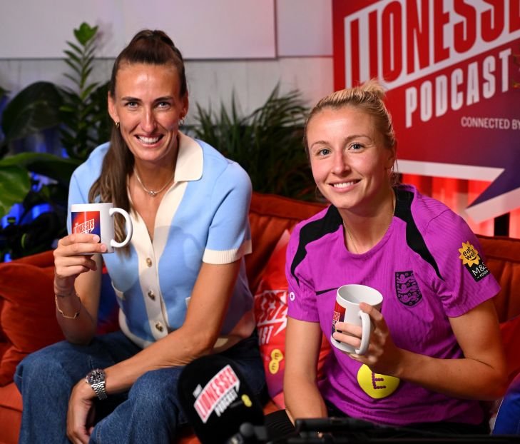 That Lionesses Podcast Leah Williamson and Jill Scott