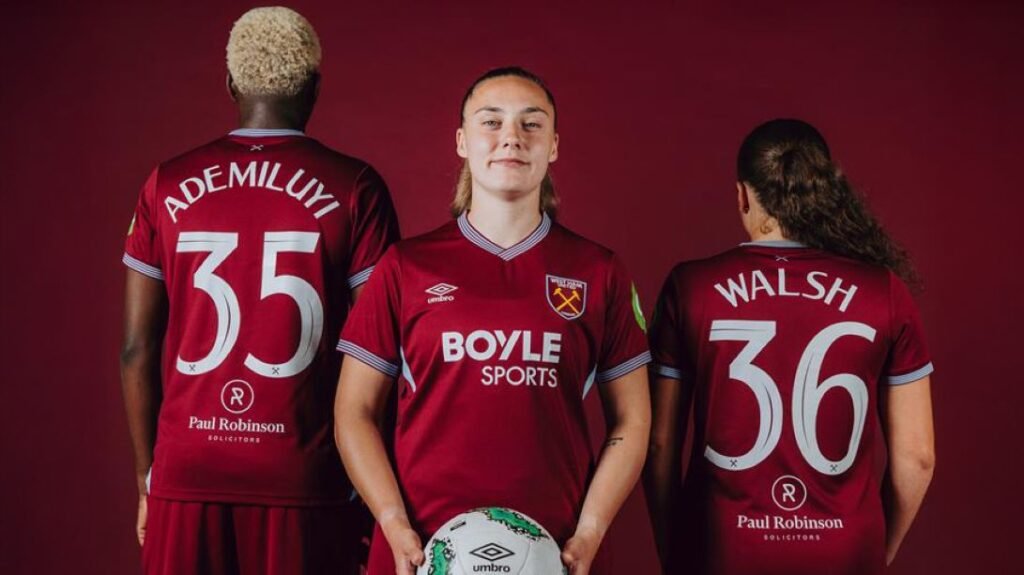 West Ham United Women announce Paul Robinson Solicitors as new back of shirt sponsor