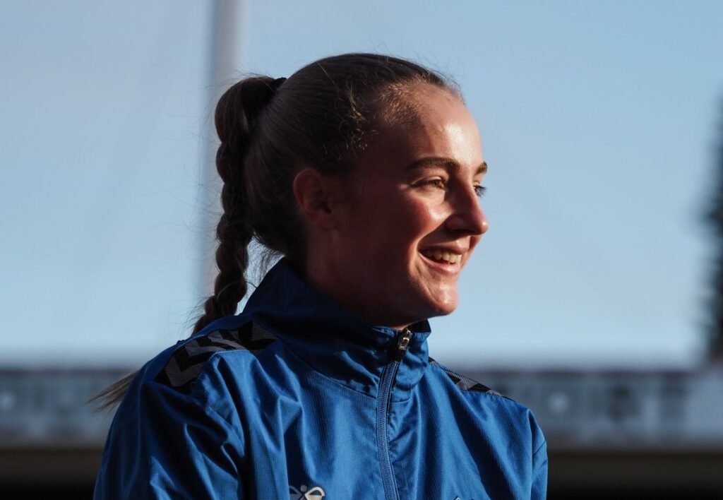 Portsmouth's new signing, Annie Wilding.
