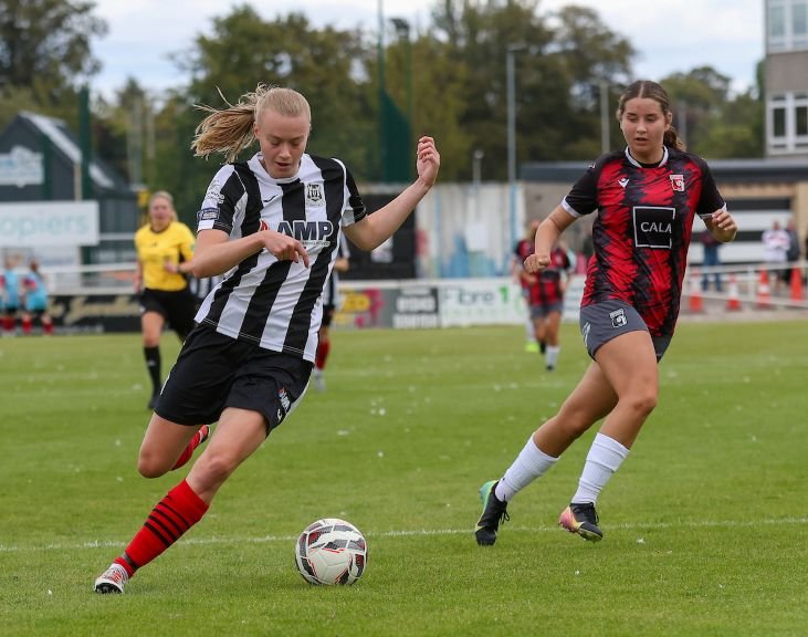 Elgin City WFC v Inverurie Locos Works WFC, SWFA League 1, on 10 August 2025 at Borough Briggs Stadium in Elgin, Scotland