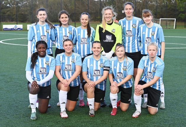 Westdyke Ladies v Hutchison Vale Barclays SWF Championship at Lawsondale Playing Fields in Westhill Scotland on 21 September 2025