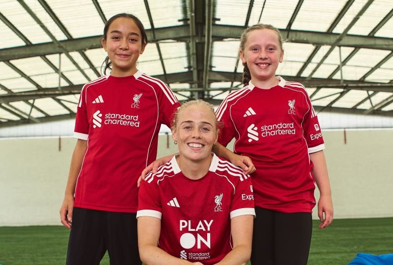 Liverpool FC Women and Standard Chartered Spotlight Play On With Special Front of Shirt Logo Swap