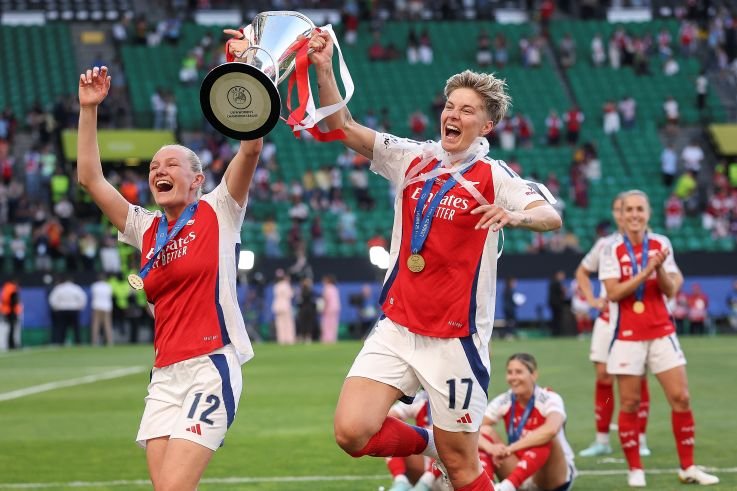 arsenalwfcvfcbarcelonauefawomenschampionsleaguefinal womensfootballmagazinecom UEFA Womens Champions League on BBC Sport in Five Year Deal