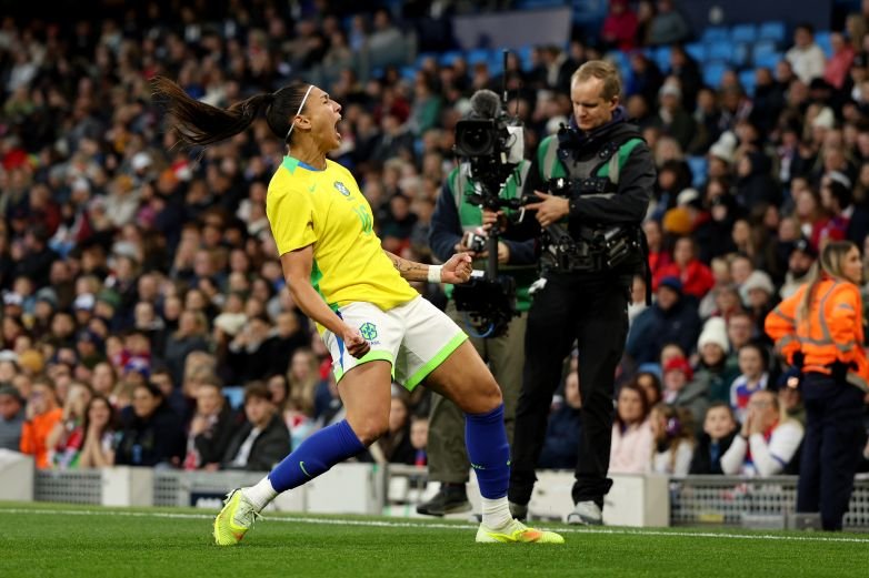 England v Brazil - Women's International Friendly
MANCHESTER, ENGLAND - OCTOBER 25: 