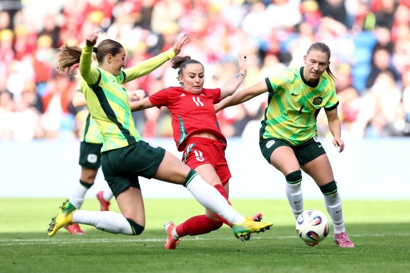 Wales Women Beaten By Late Caitlin Foord Goal for Matildas