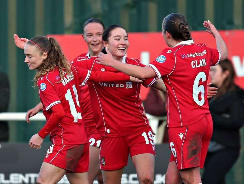 Wrexham AFC Women v The New Saints. Genero Adran Premier.