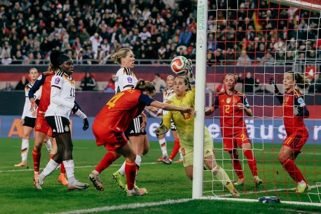 SPP1154361 womensfootballmagazinecom UEFA Womens Nations League Final Goalless After First Leg