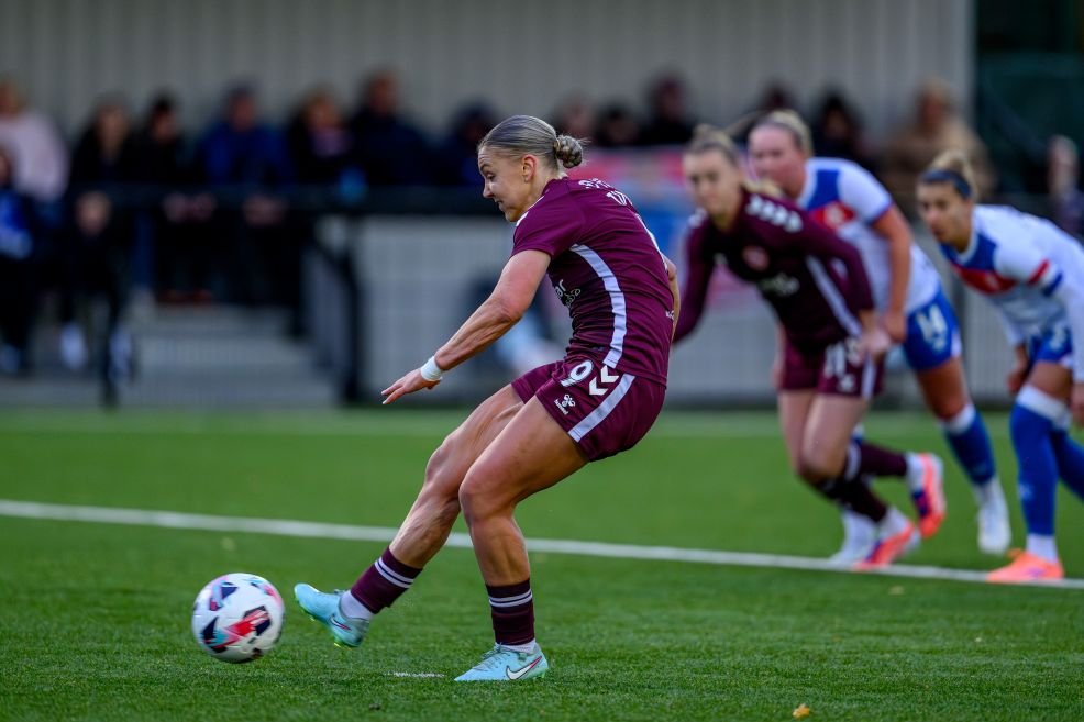 Hearts Women Start to Strong for Rangers Women