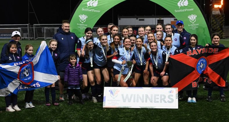 Dundee United, Glasgow Girls and Bayside Win ScottishPower Youth Challenge Cups