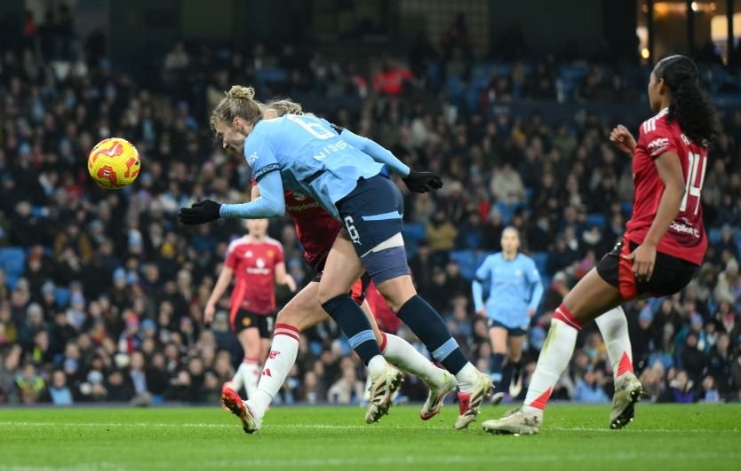Man City Women & Man Utd Women Clash at the Etihad