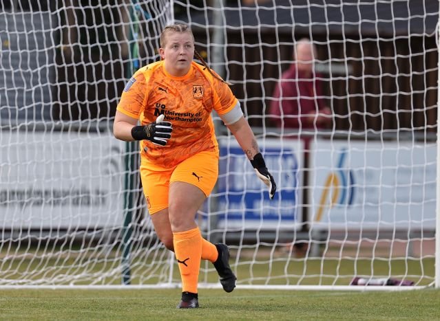 northamptontownvboldmerestmichaelsfawomensnationalleaguedivisiononemidlands womensfootballmagazinecom Northampton Town v Boldmere St Michaels FA Women´s National League Division One Midlands NORTHAMPTON ENGLAND AUGUST 31
