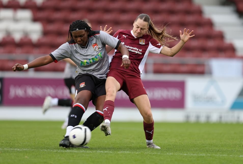 Northampton Town v Stourbridge - FA Women's National League Division One Midlands 25/26
NORTHAMPTON, ENGLAND - NOVEMBER 16: 
