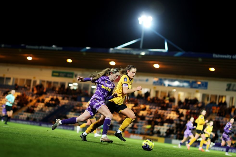 wolverhamptonwanderersvstokecityadobewomensfacup womensfootballmagazinecom Wolves Women Beat Stoke in the Womens FA Cup