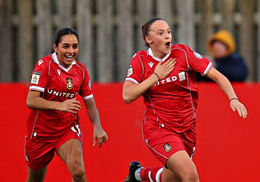 Wrexham womensfootballmagazinecom Wrexham Women Top After The New Saints Hold Cardiff City