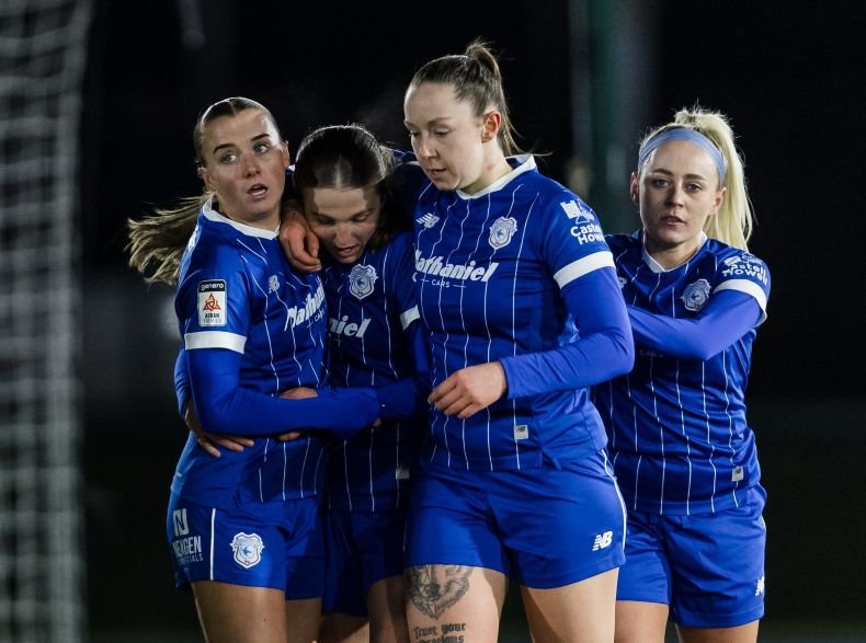 Cardiff City Women Beat Leaders Wrexham in Stoppage Time