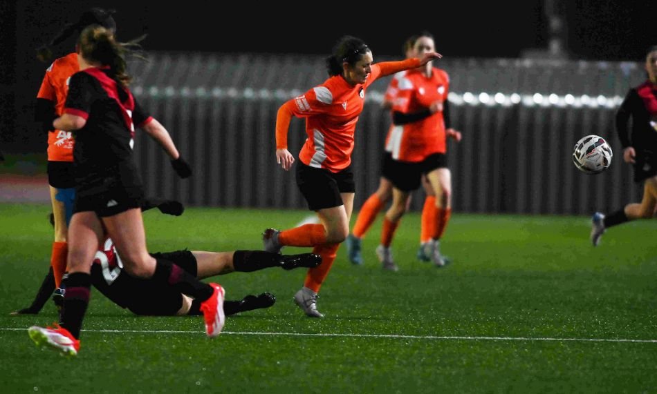 Edinburgh Caledonia v Airdries Barclays SWF League One in Edinburgh Scotland on 25 January 2026